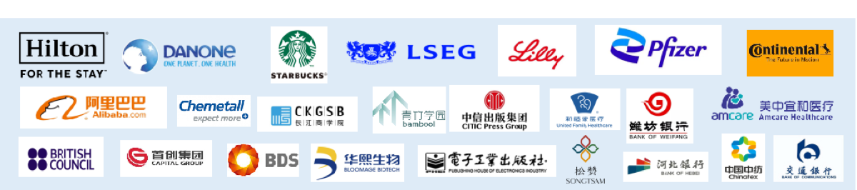 服务客户 Logo 墙